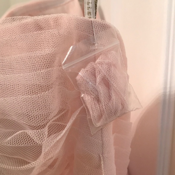 Jenny Yoo Annabelle convertible tulle dress blush - Picture 3 of 4